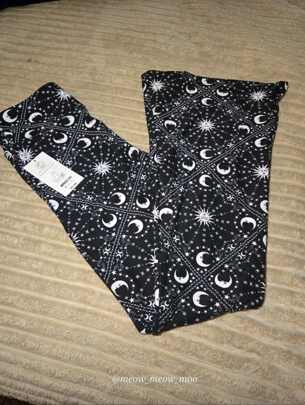NWT No Boundaries Celestial Sun Moon Flare Pants S 3-5